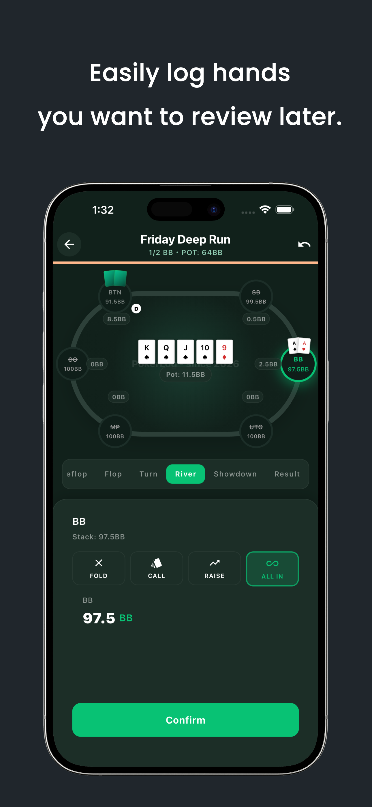 PokaLog screenshot 1